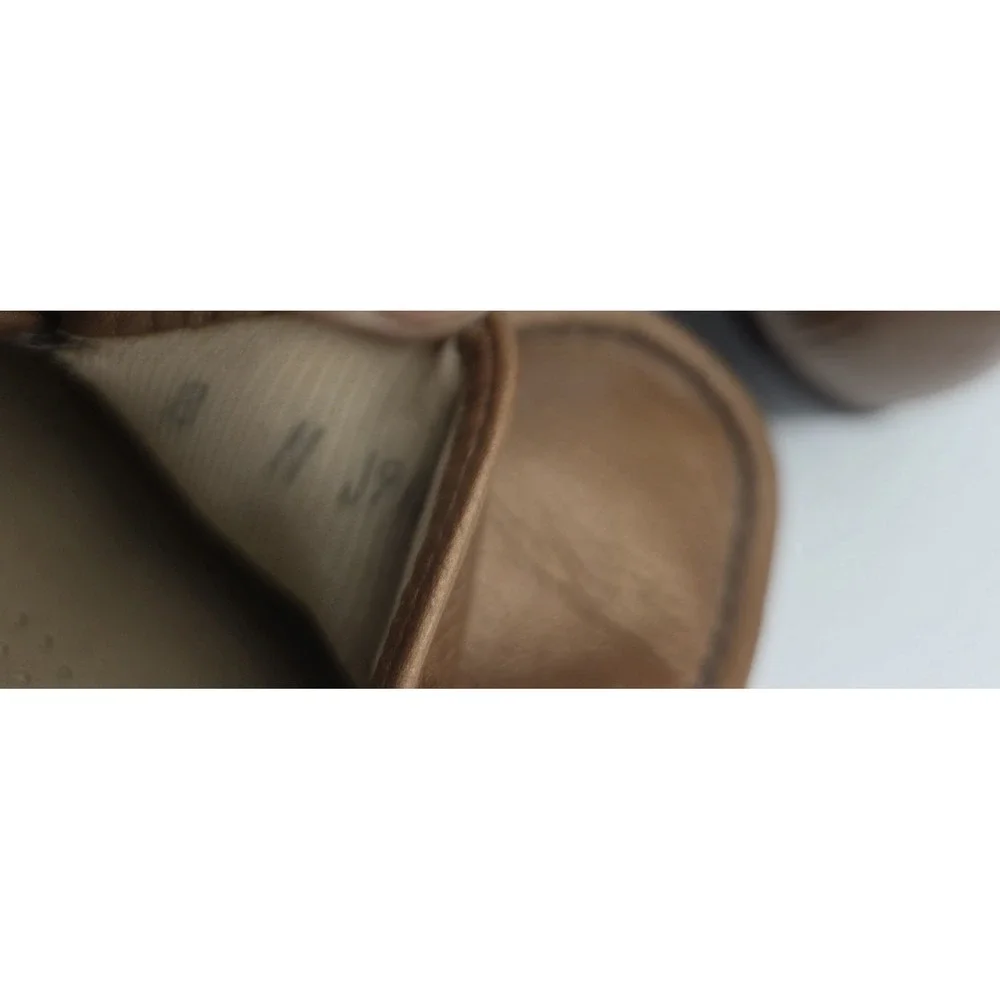 SAS Tripad Comfort Womens SlipOn‎ Loafers Bronze Leather Soft Step Size 8 NARROW
